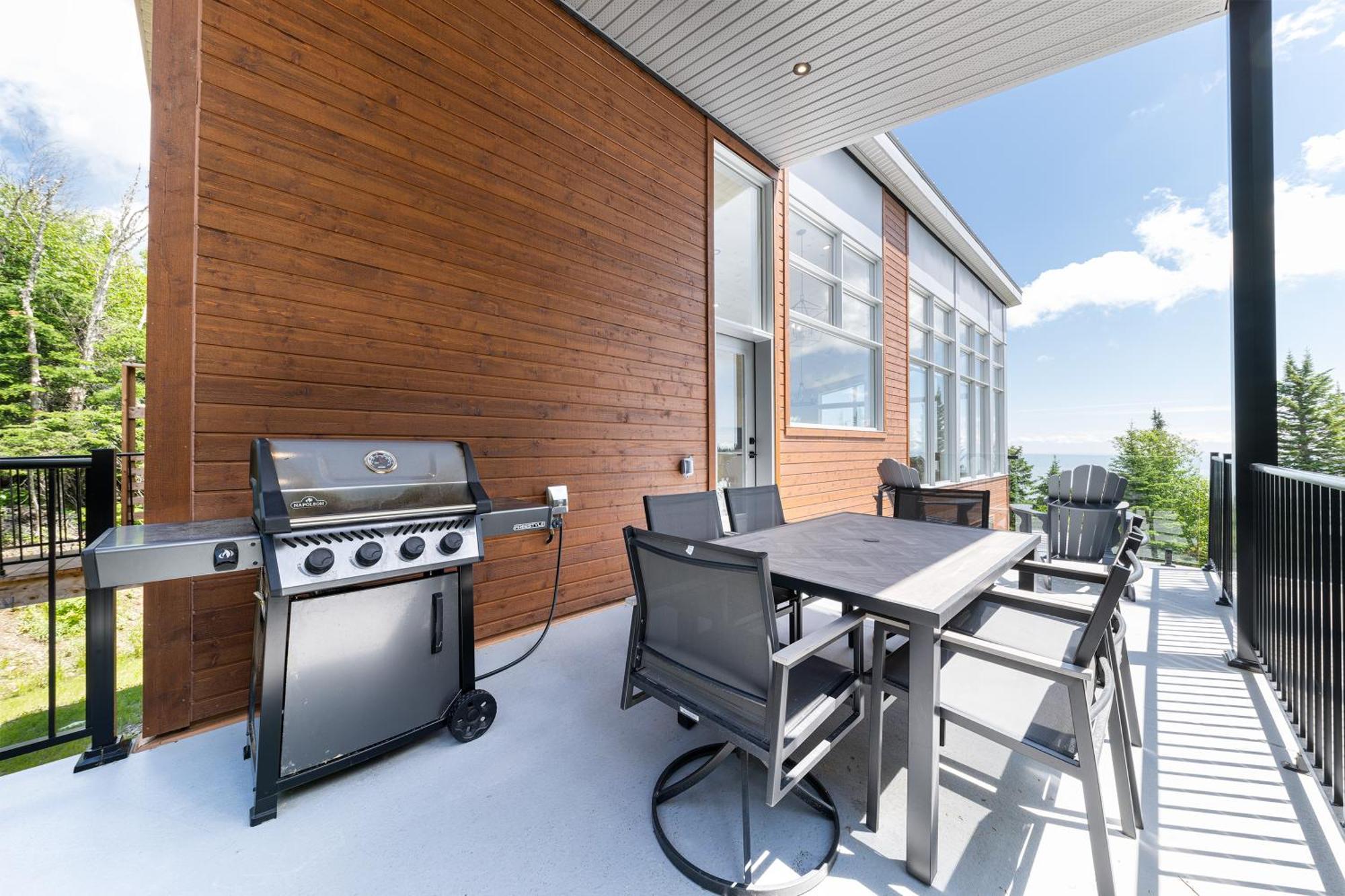 Les Chalets Du Massif De Charlevoix Petite-Riviere-Saint-Francois Rom bilde
