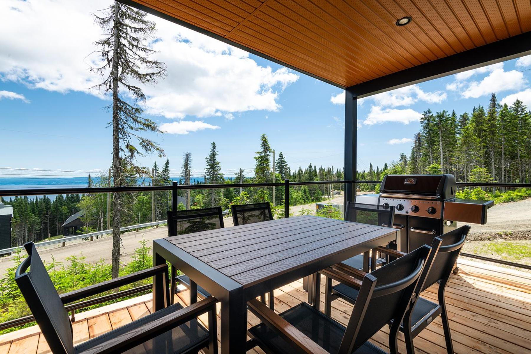 Les Chalets Du Massif De Charlevoix Petite-Riviere-Saint-Francois Rom bilde