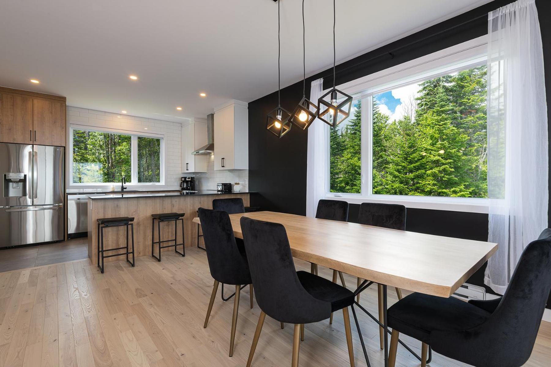 Les Chalets Du Massif De Charlevoix Petite-Riviere-Saint-Francois Rom bilde