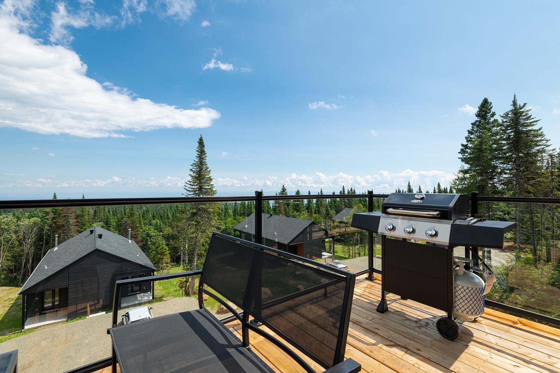 Les Chalets Du Massif De Charlevoix Petite-Riviere-Saint-Francois Rom bilde