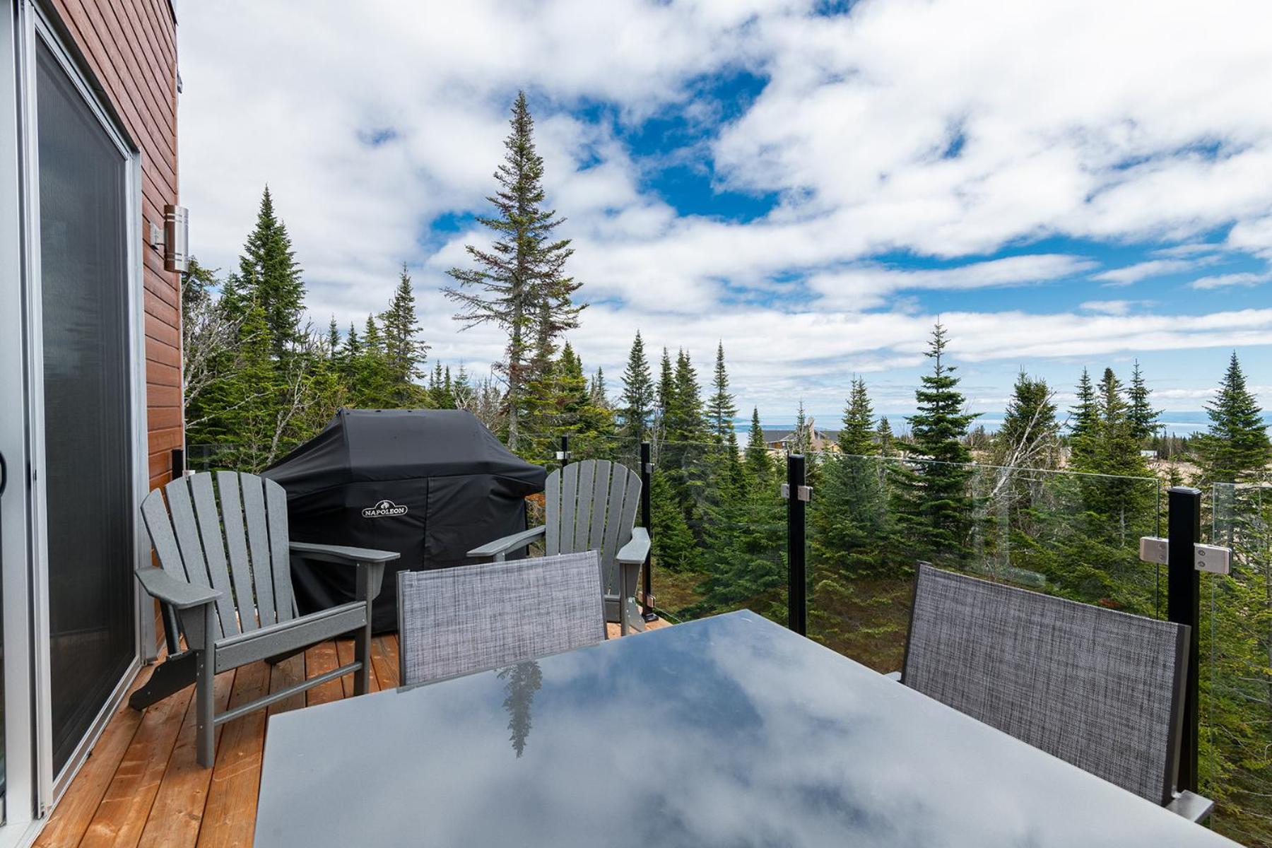 Les Chalets Du Massif De Charlevoix Petite-Riviere-Saint-Francois Rom bilde