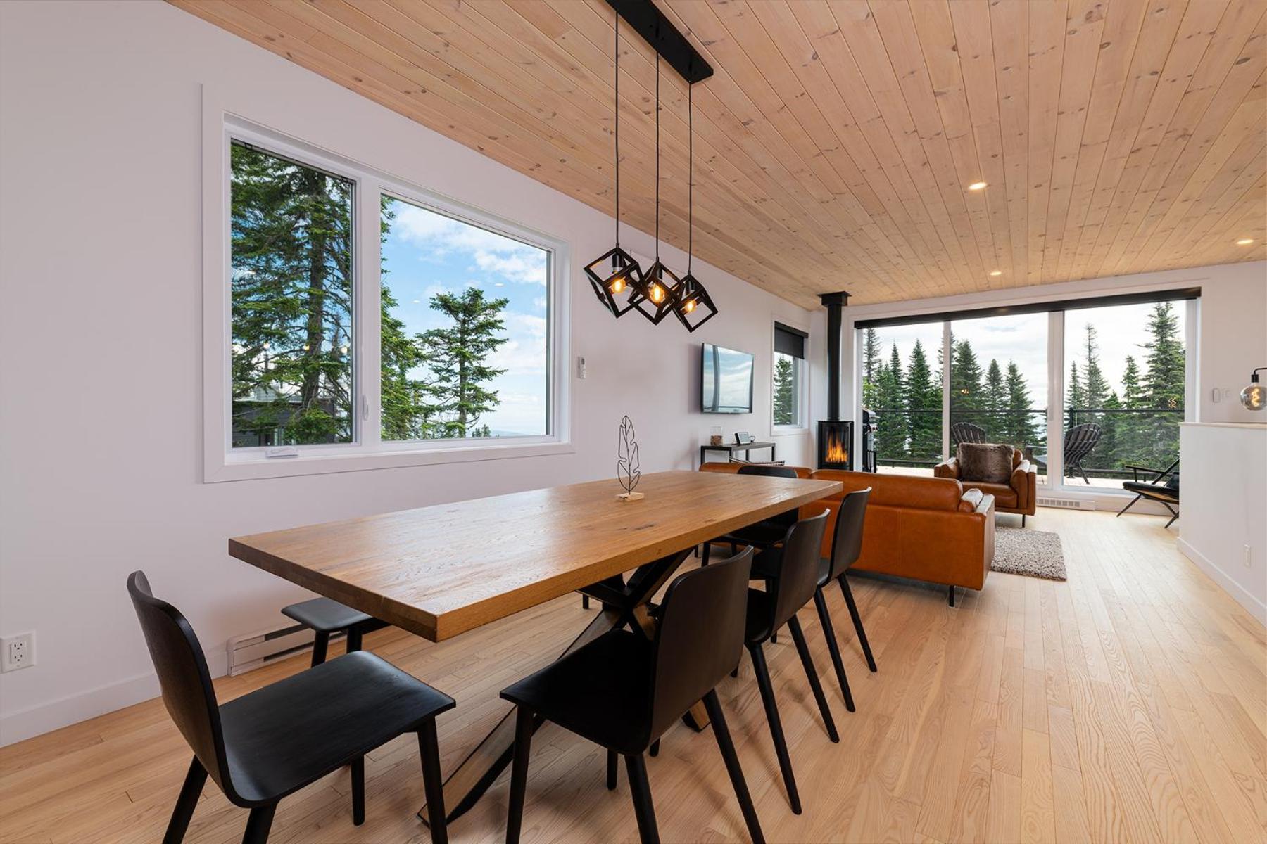Les Chalets Du Massif De Charlevoix Petite-Riviere-Saint-Francois Rom bilde