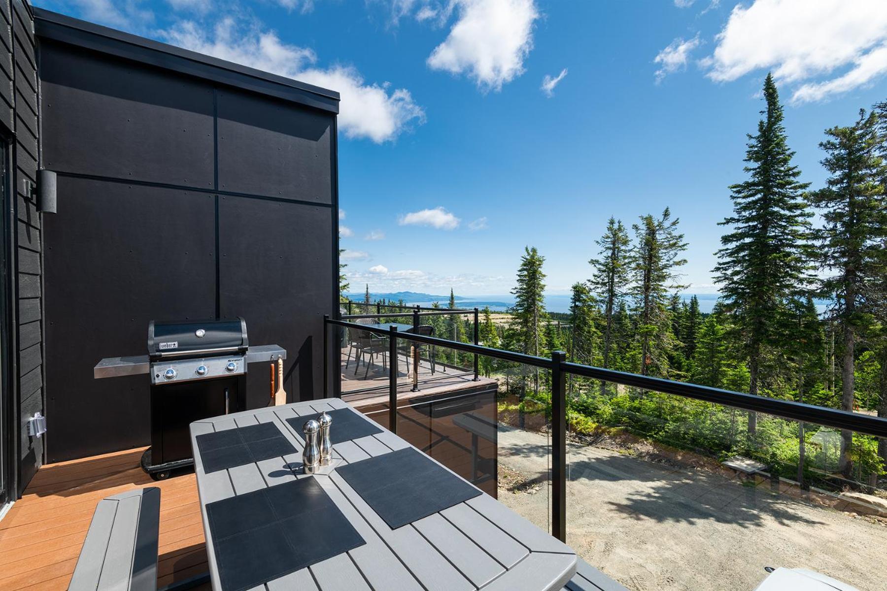 Les Chalets Du Massif De Charlevoix Petite-Riviere-Saint-Francois Rom bilde