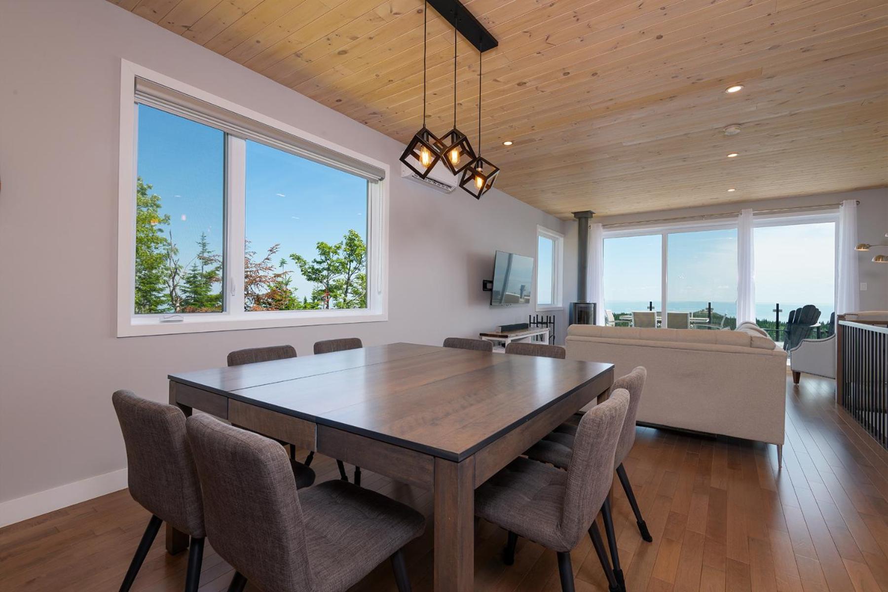 Les Chalets Du Massif De Charlevoix Petite-Riviere-Saint-Francois Rom bilde