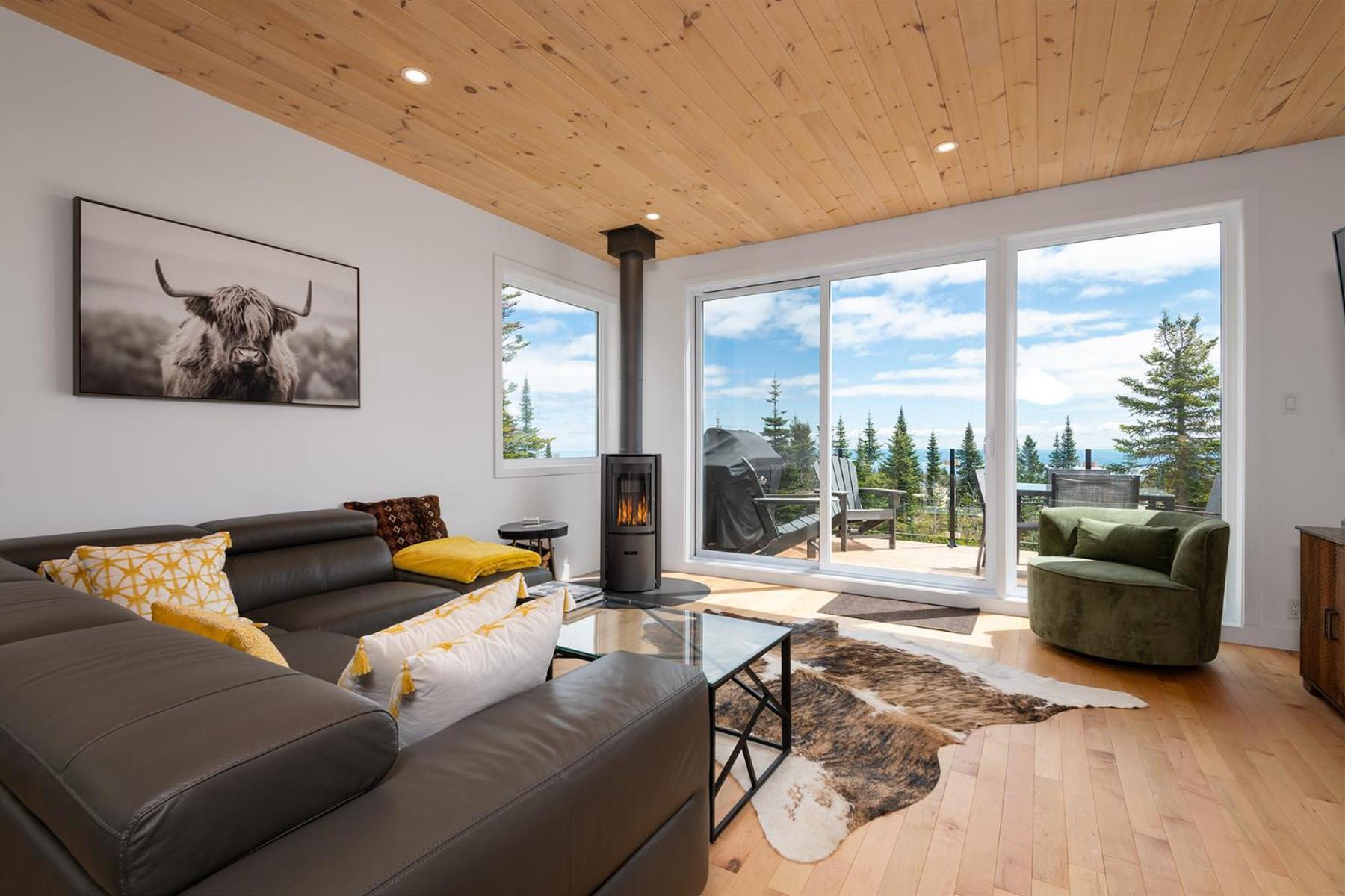 Les Chalets Du Massif De Charlevoix Petite-Riviere-Saint-Francois Eksteriør bilde